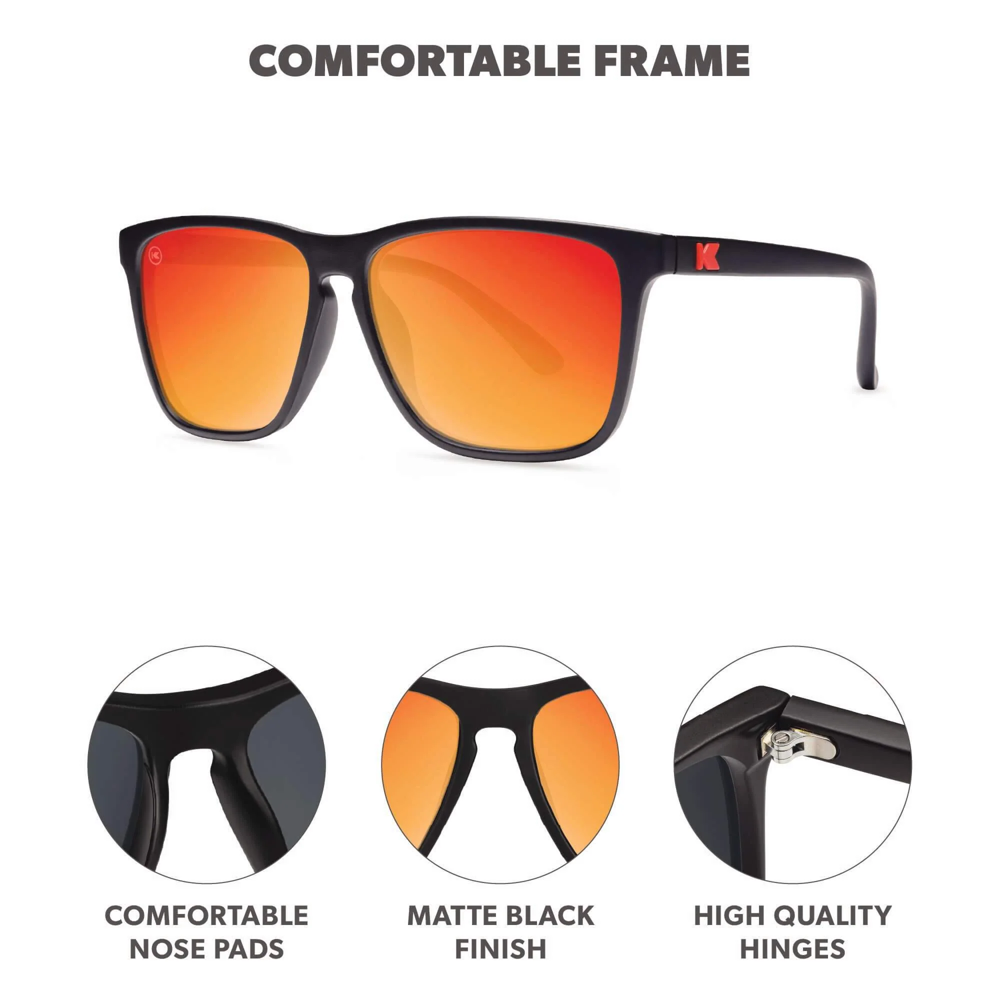 Matte Black / Red Sunset Fast Lanes - Image 3