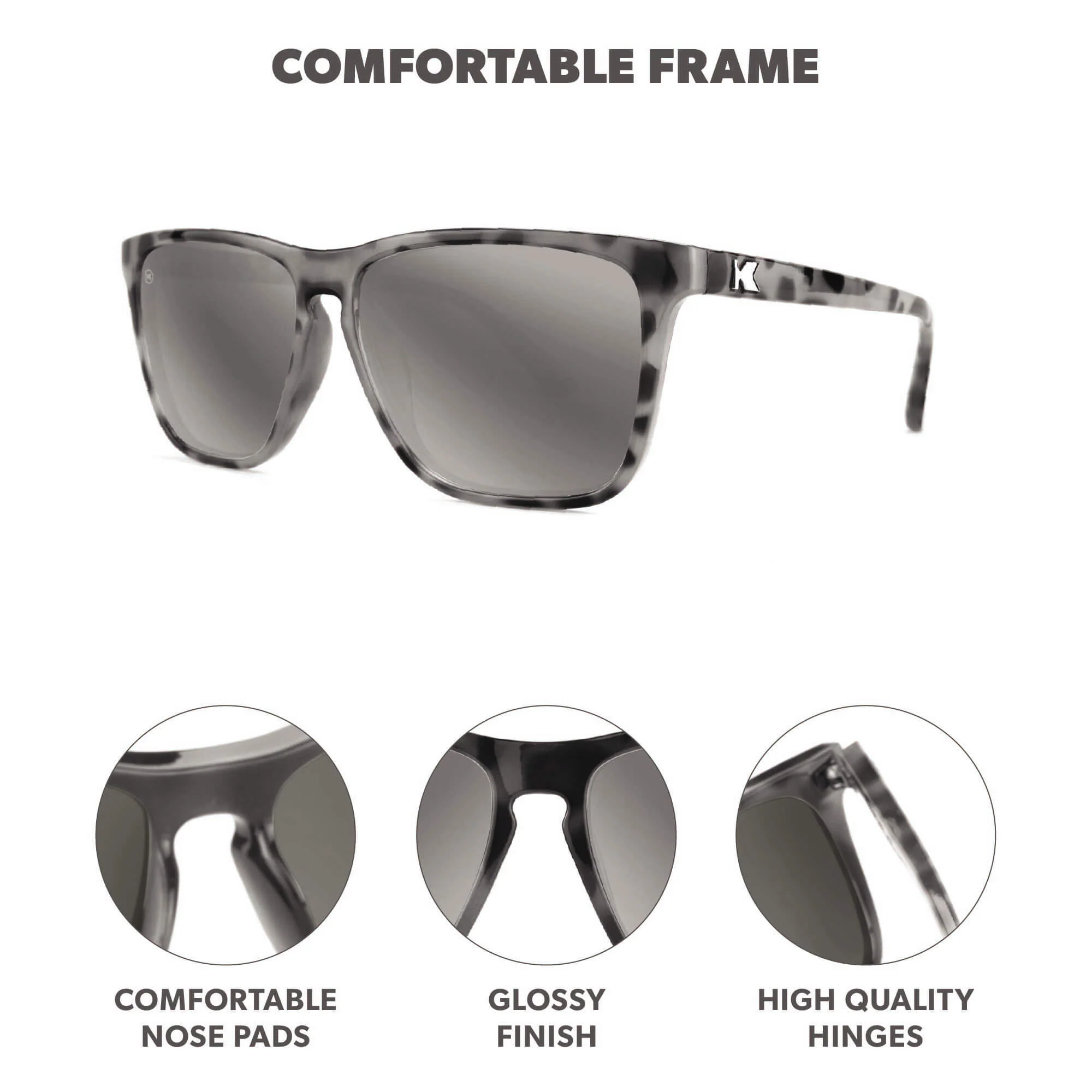 Granite Tortoise Shell / Silver Smoke Fast Lanes - Image 3