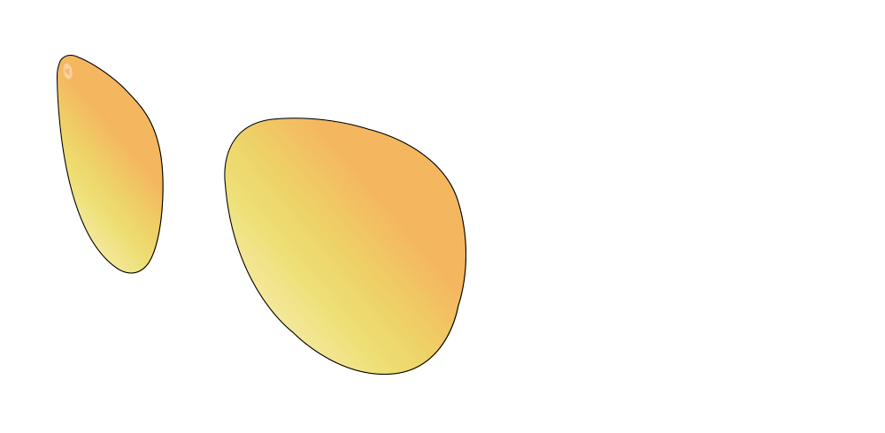 Knockaround Mai Tais - Custom Lens - Sunset POLARIZED