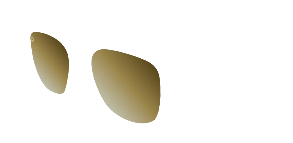 Knockaround Paso Robles - Custom Lens - Gold POLARIZED